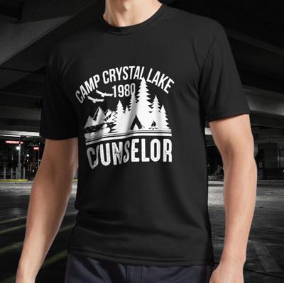 Camp Crystal Lake 1980 Counselor Logo Active T-shirt Grappig Maten S tot 5XL