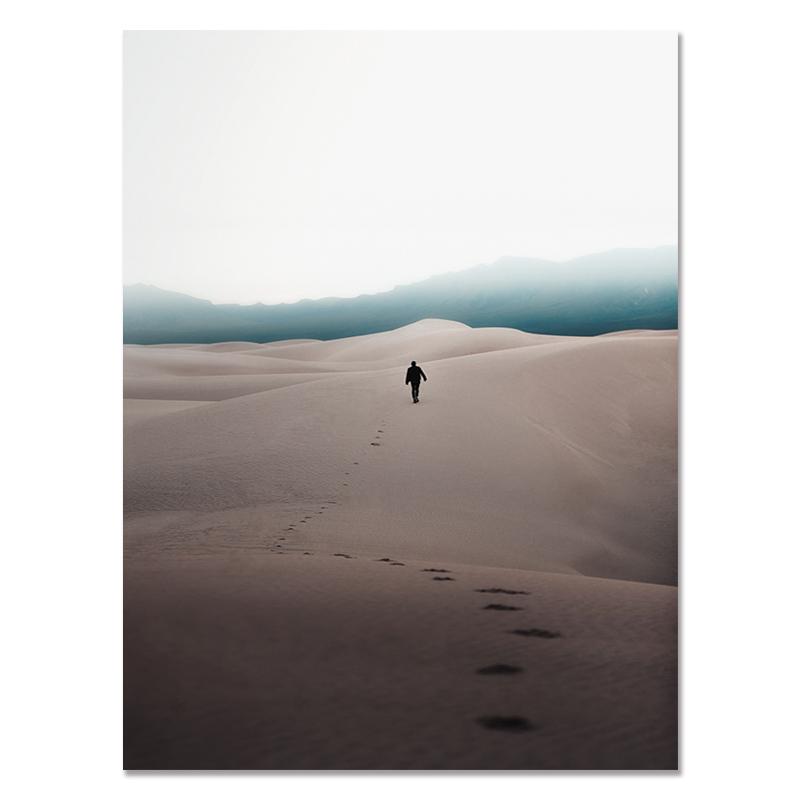 

Холст с изображением пустыни в скандинавском стиле, настенный художественный постер с небом и облаками, пейзаж, домашний декор, фотографии для интерьера, украшения гостиной 21x30cm No Framed