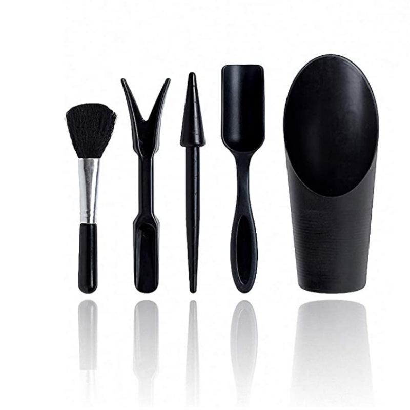 

Black series succulent plant tools gardening tool set, indoor planting pot transfer gardening set