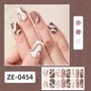 4sets French Nail Art Semi Cured Gel Nail Stickers Gel Full Nail Wraps  DIY NAil Art Making
