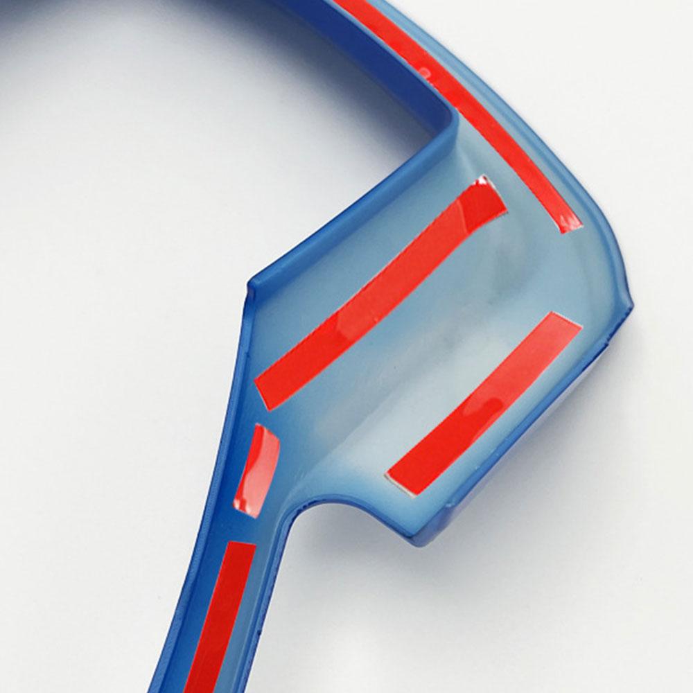 Carbon Fiber Car Steering Wheel Cover Trim Stickers For Ford Raptor F150 F-150 F 150 2015-2019 Interior Decoration Accessories