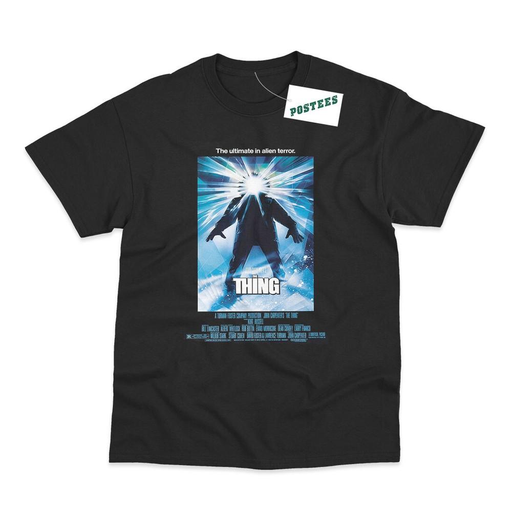 Retro John Carpenter's The Thing Inspired Direct To Garment Printed T-Shirt