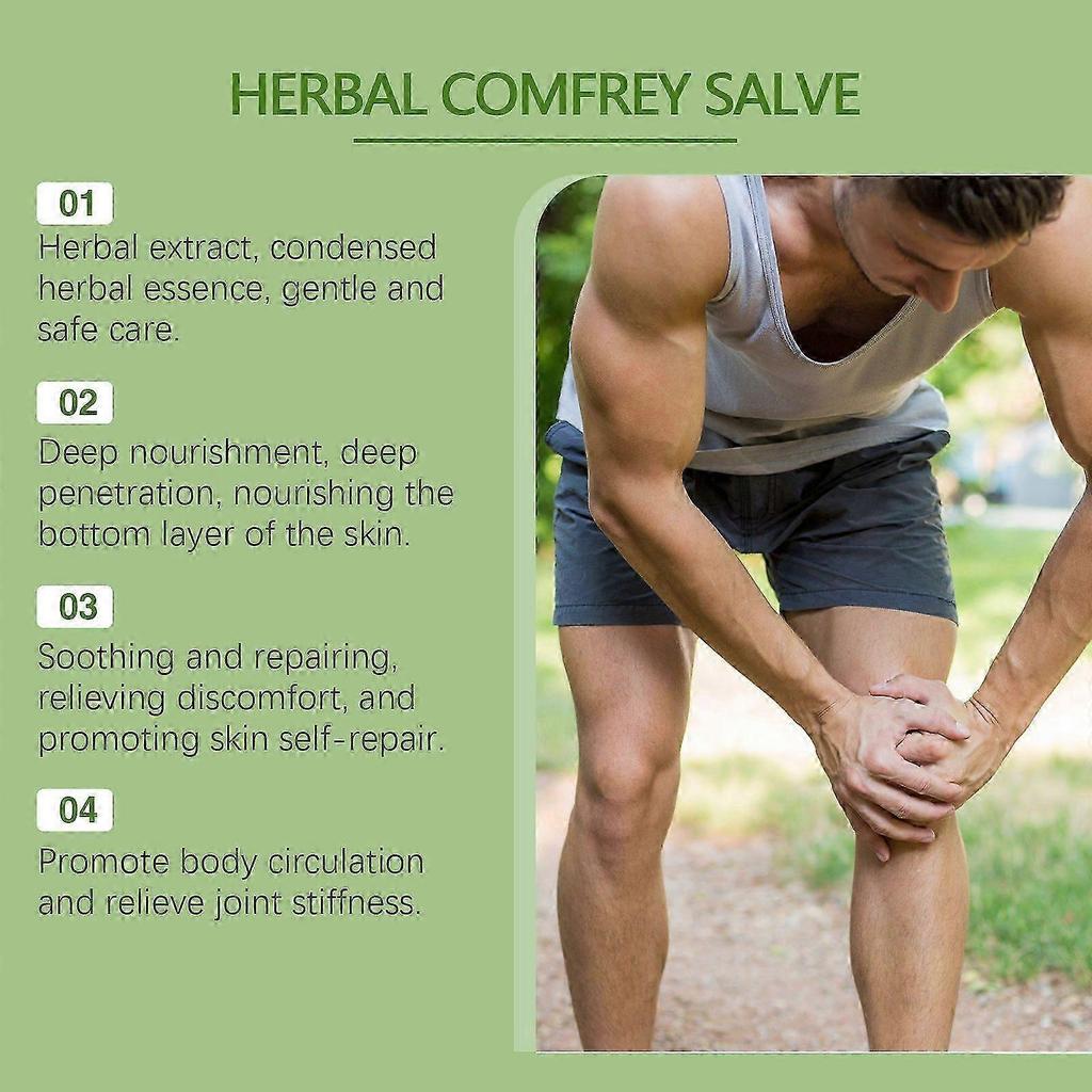 1-3pcs Comfrey Ointment For External Use To Pain Joints Ointment Massage Apply Plaster Joint Knee Pain Relieve Sore Muscles