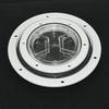 4 6 Inch Round Deck Plate Marine Boat Inspection Hatch Cover Plate Cut Out ABS Plastic Anti-corrosive Boat Deck Hatch Custom