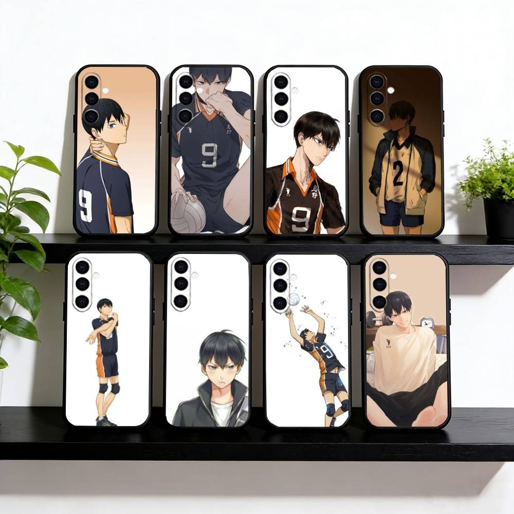 Tobio Kageyama Phone Case For Samsung Galaxy A73,A72,A71,A70,A53,A52,A51,Others Soft Black Cover