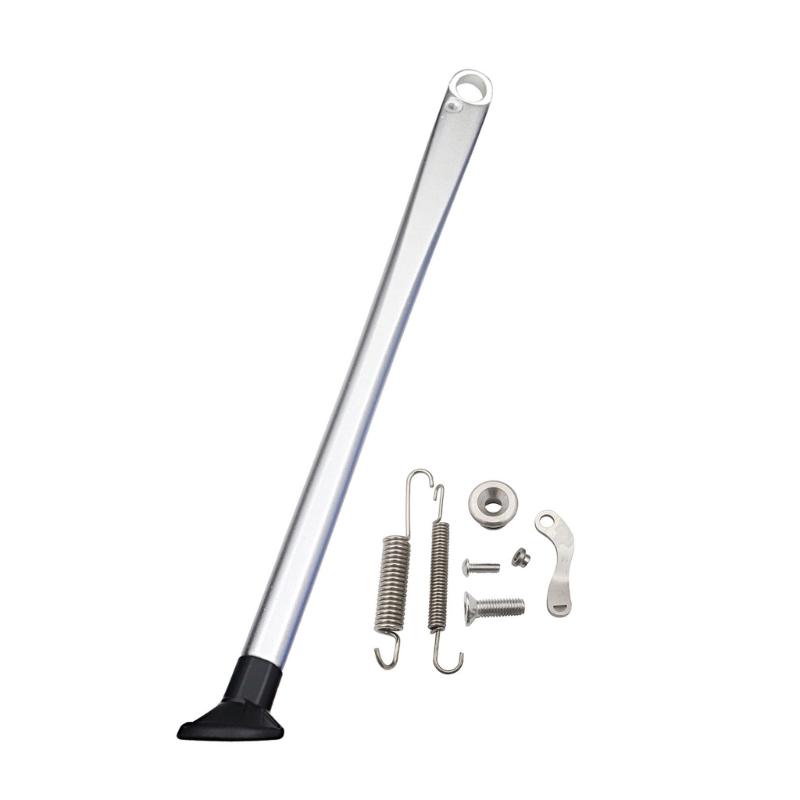 Motorcycle Side Stand Motorcycle Stability Stand Heavy Duty Kickstand Motorcycle Side Stand set for 17-23  Bikes 