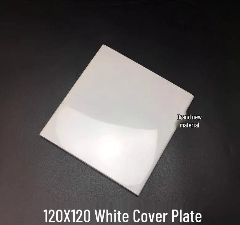 120x120 PVC Junction Box | Large Embedded Electrical Switch Box
