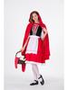 Adult Little Red Riding Hood Costume - Masquerade, Halloween, Christmas Princess Dress