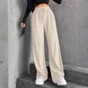 Women's Straight Pants Fashion Casual Pants Nine Point Harlan Pants