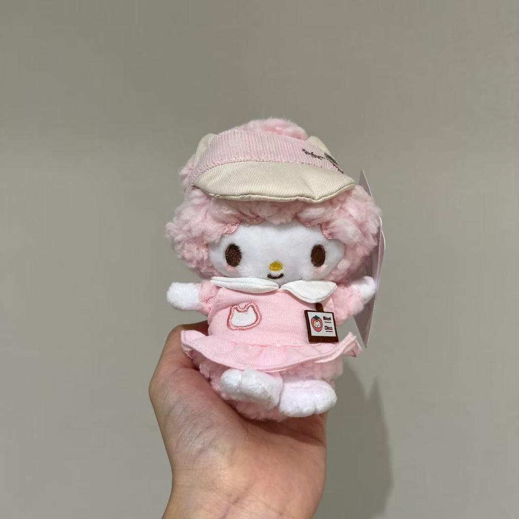 Sanrio My Melody Little Sheep Piano Plush Keychain Ornament Gift