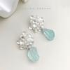 Summer Vacation Style Flower Earrings