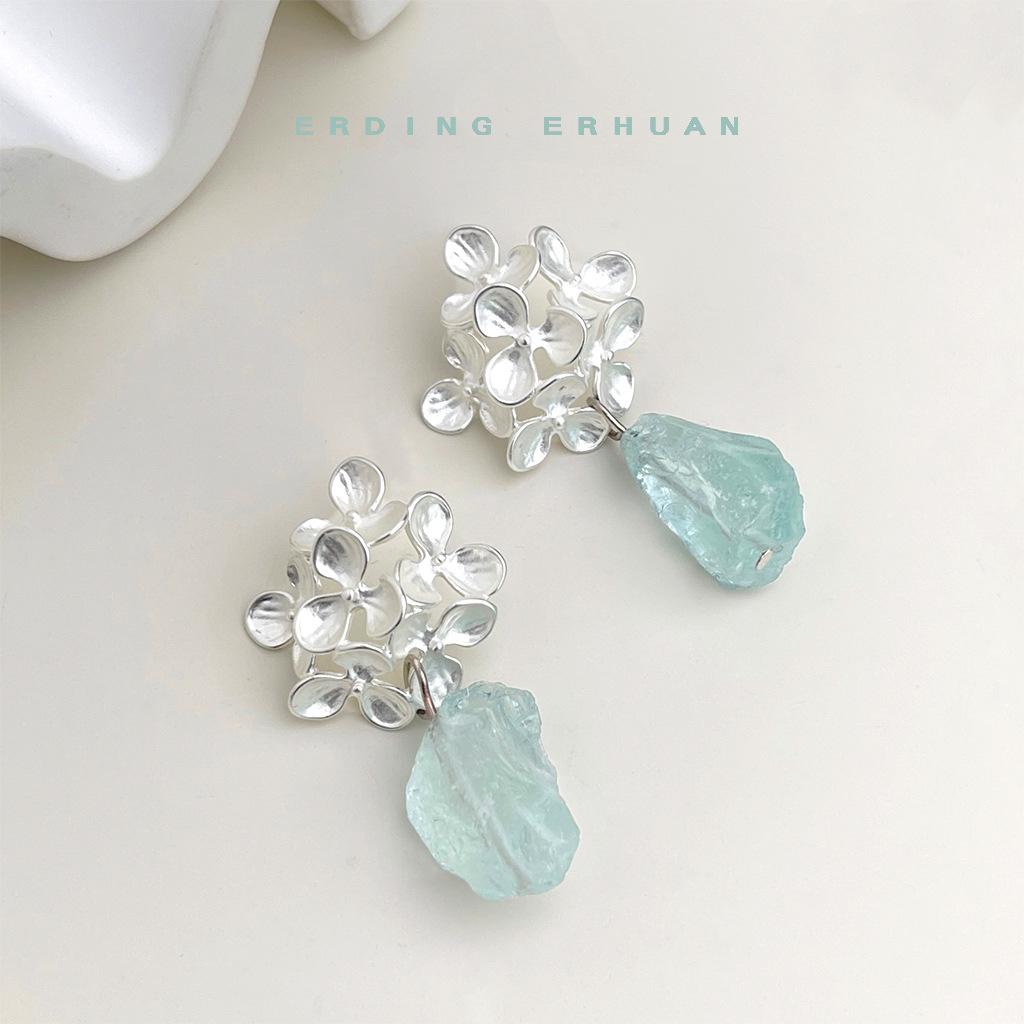 Summer Vacation Style Flower Earrings