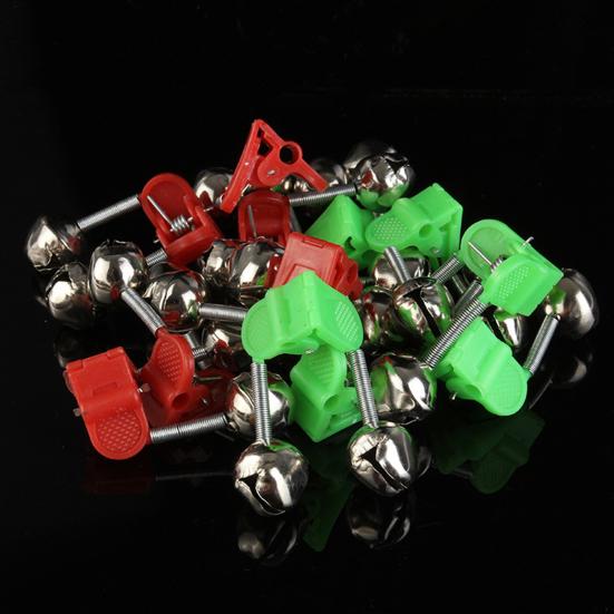 10Pcs Fishing Bite Alarms High Sensitivity Loud Sound Universal Simple Installation Fishing
