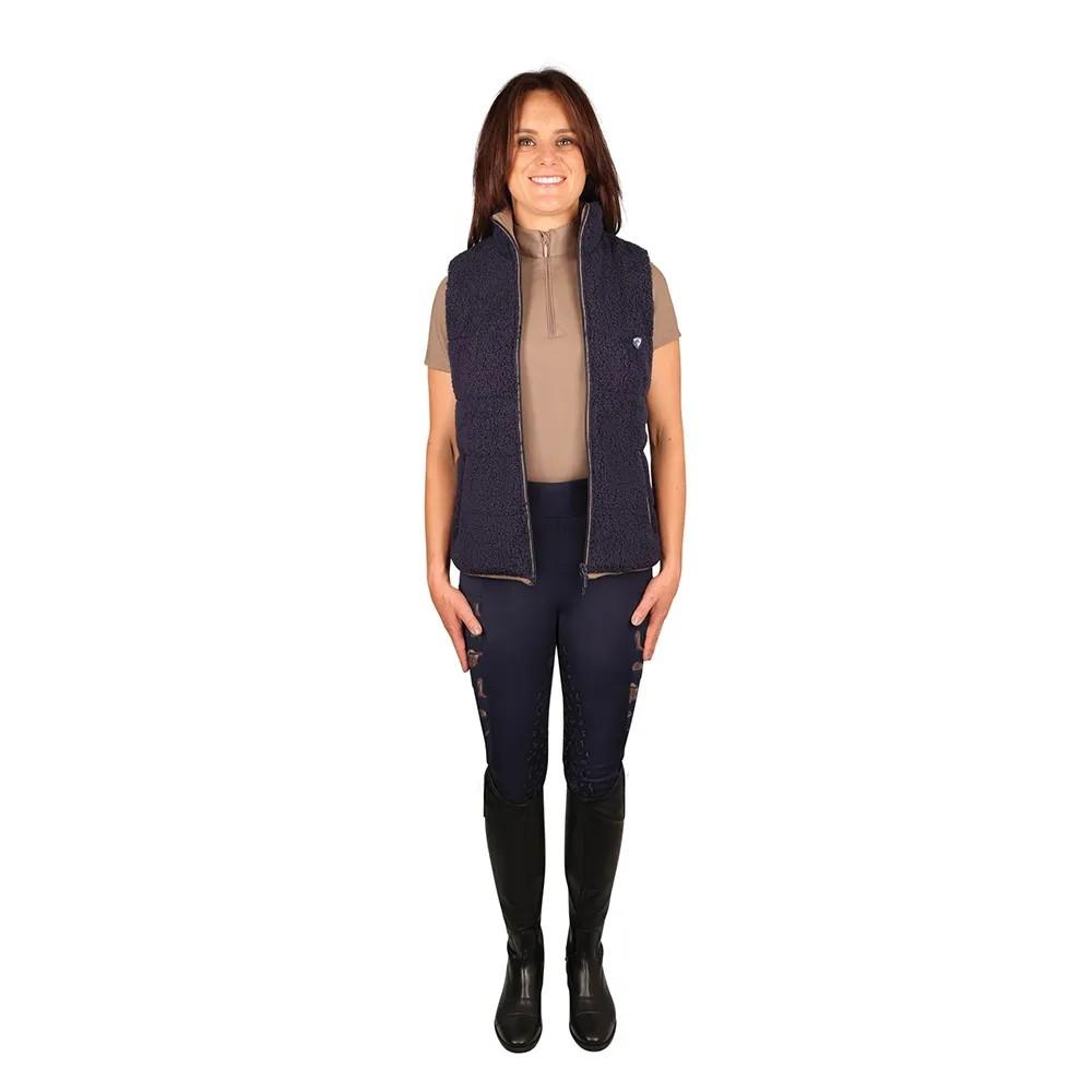 Hy Womens/Ladies Elevate Country Teddy Fleece Gilet