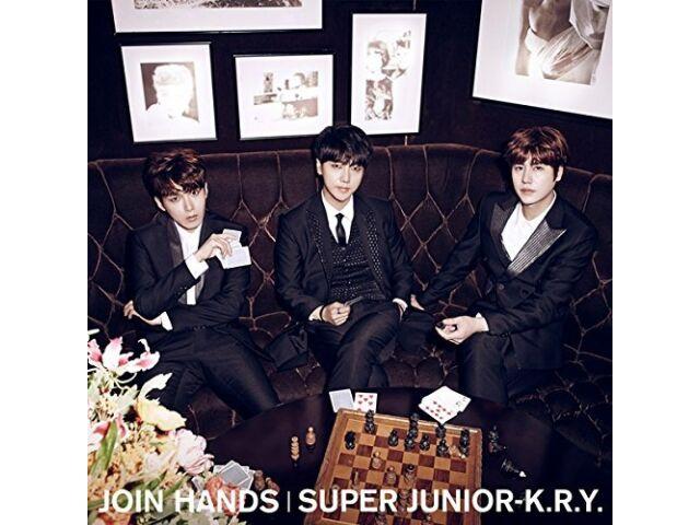 

СУДЖУ СУПЕР ЮНИОР К.Р.Ю.. Компакт-диск JOIN HANDS Limited Edition+торговая карточка AVCK-79268