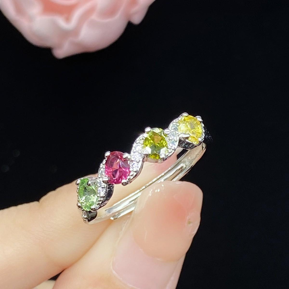 

Real Solid 925 Sterling Copper Ring Fashion Women Gift 5A Zircon Zircon Brand Wedding Engagement Copper Rings