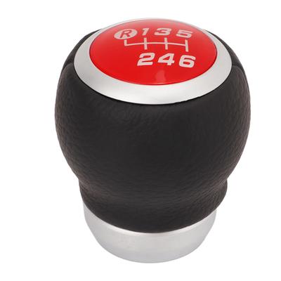 Pommeau de levier de vitesse de voiture à 6 vitesses Poignée de levier de vitesse automatique de remplacement pour Subaru Rouge