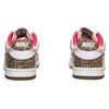 Nike Dunk Low GS XOXO Kids Sneakers Tan Dark-Khaki Bubble-Gum 309601-261