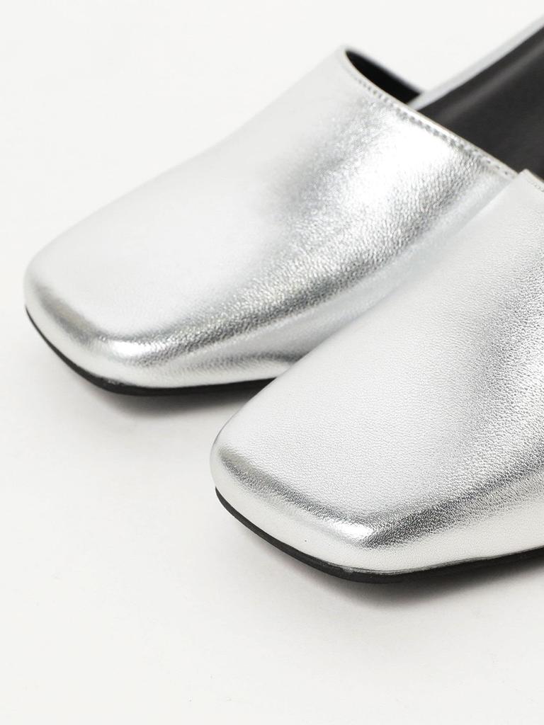 Ray Beams Damen Pumps mit Knöchelriemen, Silber, Größe 22.5