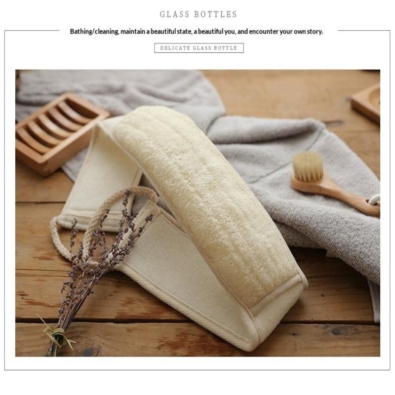 Exfoliating Back Scrubber Made From Flax Fiber A Traditional Back Scrubber And Exfoliating Brush