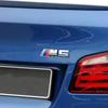 MCRB1 Metal Glossy Black Letters Car Rear Trunk Emblem Badge Sticker For BMW M Logo E60 E39 F10 F11 E61 F07 G30 E46 Accessories