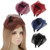 JYL DIY Floral Muslim Turban Hat Women Fashion Cap Velvet