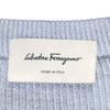Salvatore Ferragamo Made in Italy Silk Blend Long sleeve knit S black Men's Used