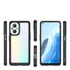 For Cover OPPO Reno 8 Lite Case Reno 8 Lite Capa New Shockproof Bumper Clear Transparent Multicolor For Fundas Reno 8 Lite Cover