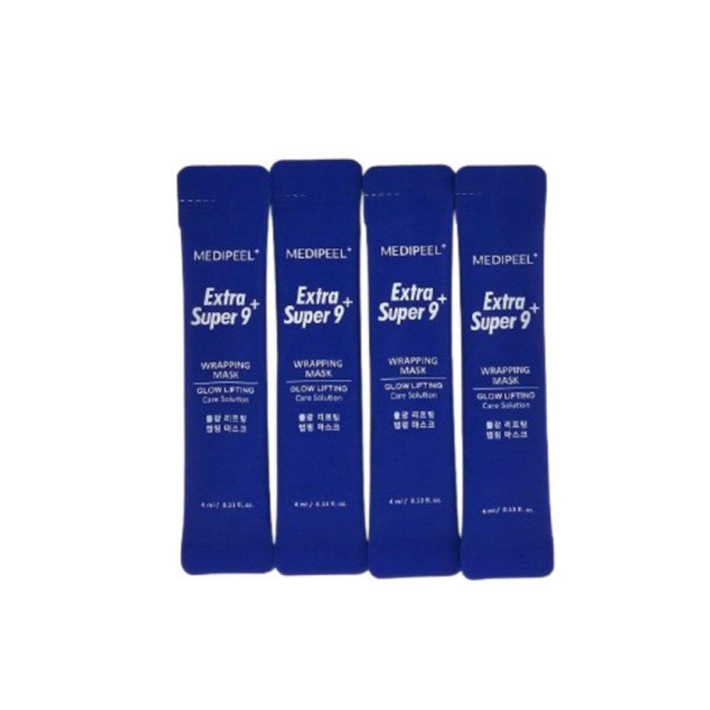 Medipeel Extra Super 9 Plus Water Luminous Lifting Wrapping Mask 4ml 4 Pieces, 1 Box