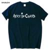 Alternative PopRock Grunge Heavy Metal t shirt brand Alice In Chains T-shirt men fashion tees