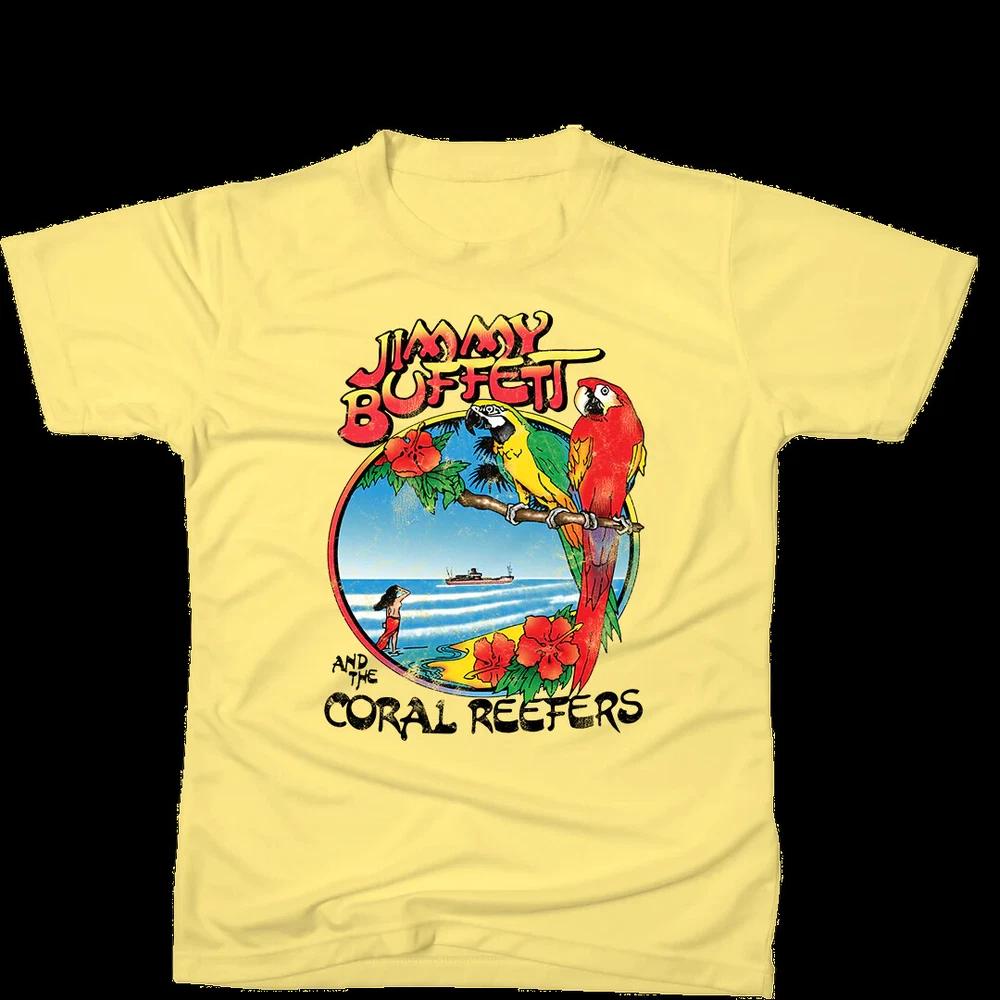 1982 Homecoming Tour Shirt - Yellow T Shirt Jimmy Buffett MR411 XXL