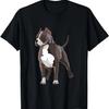 Illustration de propriétaire de chien American Bully pour T-shirt pour amoureux des chiens