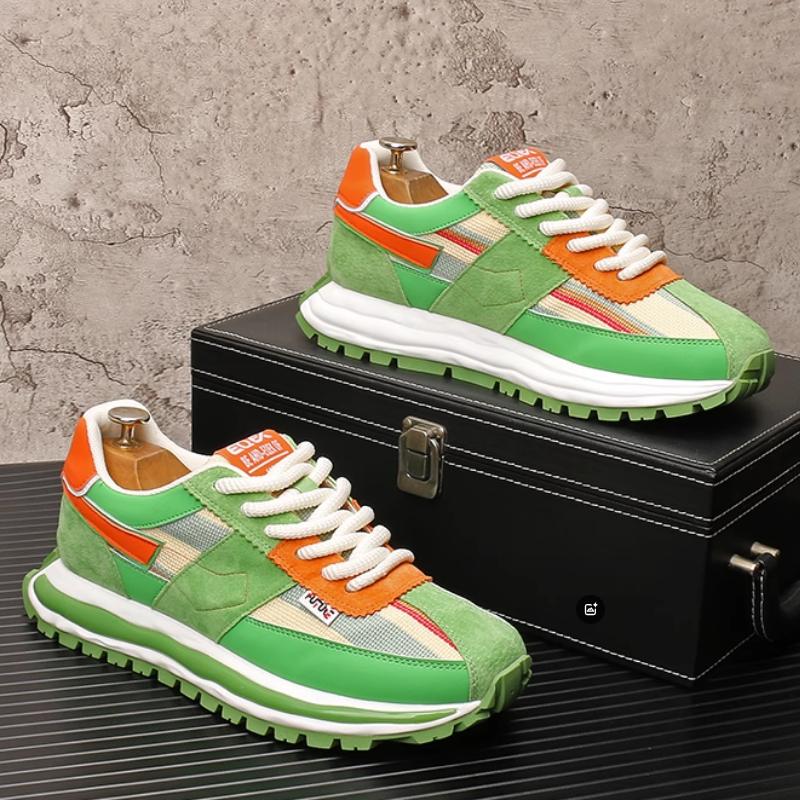 Fashion Summer New Breathable Sporty Casual Shoes for Men, Dad Shoes, Versatile and Fashionable Forrest Gump Shoes for Men Driving