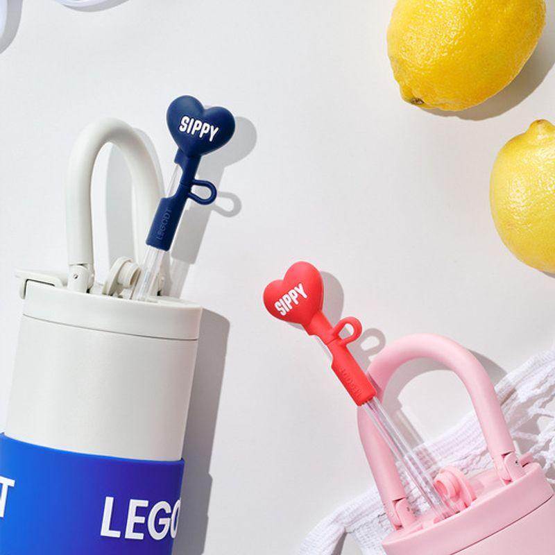 LEGODT Strohhalmdeckel 2er Set S