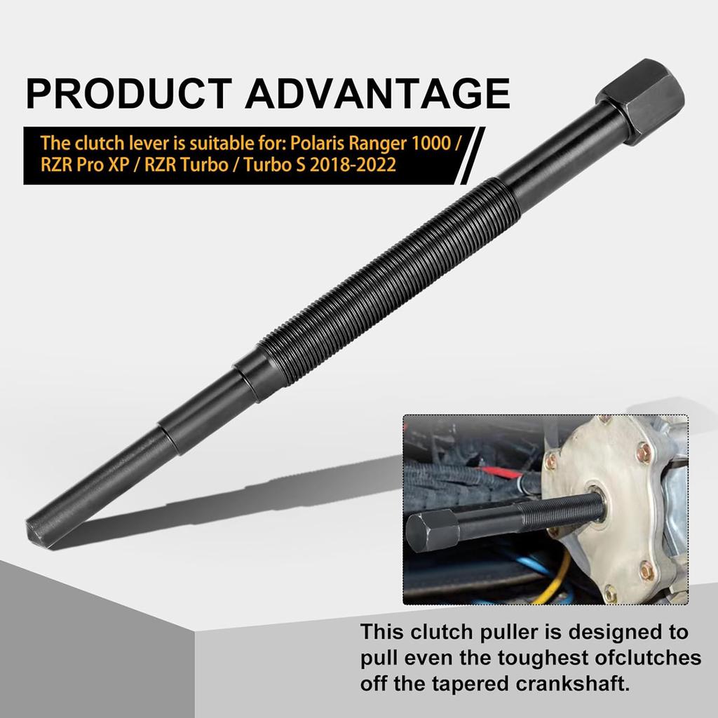 Clutch Puller Primary Clutch Puller Tool Compatible for Polaris Ranger 1000 / RZR Pro XP/RZR Turbo/Turbo S 2018-2022