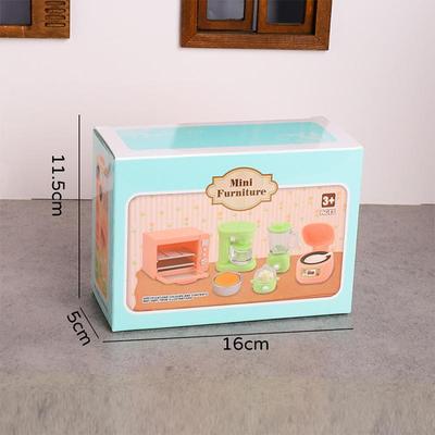 1 Juego Pan de Imitación Para Accesorios de Muñeca Escala 1/12 Miniatura Casa de Muñecas Comida Horno Electrónico Modelo Olla Arrocera