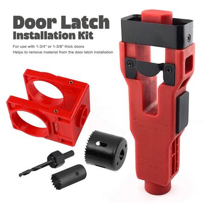 Accurate Scoring Door Kit Door Mount Square or Round Door Mortise Tool Plastic Stainless Steel Door Installation Kit