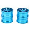 4Pcs RC Wheel Hub High Wear Resistance Aluminum Alloy Remote Control Car Accessories for 1Celsius10 Flat Sports Car