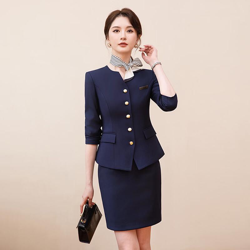 Troloman Women's Professional Business Suit Set