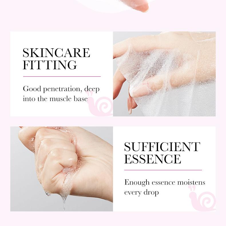 Sneglemaske 25g Kollagen Fugtgivende Fugtgivende Fugtgivende Tabletter