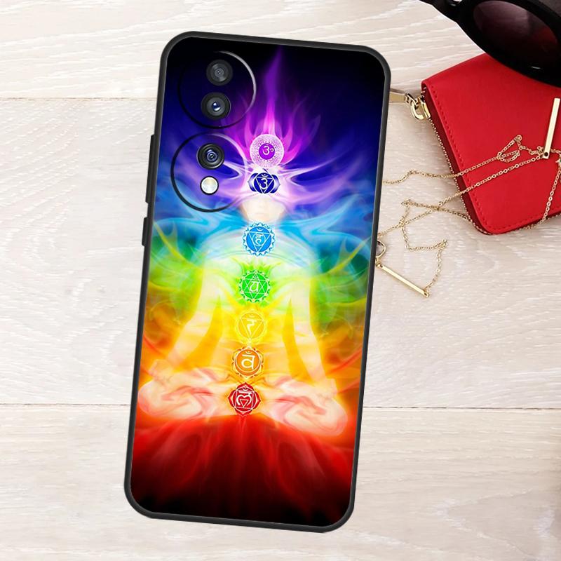 

Mandala Chakra Yoga Phone Case For Honor 90 70 50 Lite Magic 5 6 Pro X6 X7 X8 X9 X6a X7a X8a X9a X8b X9b Cover Honor Magic5 Lite