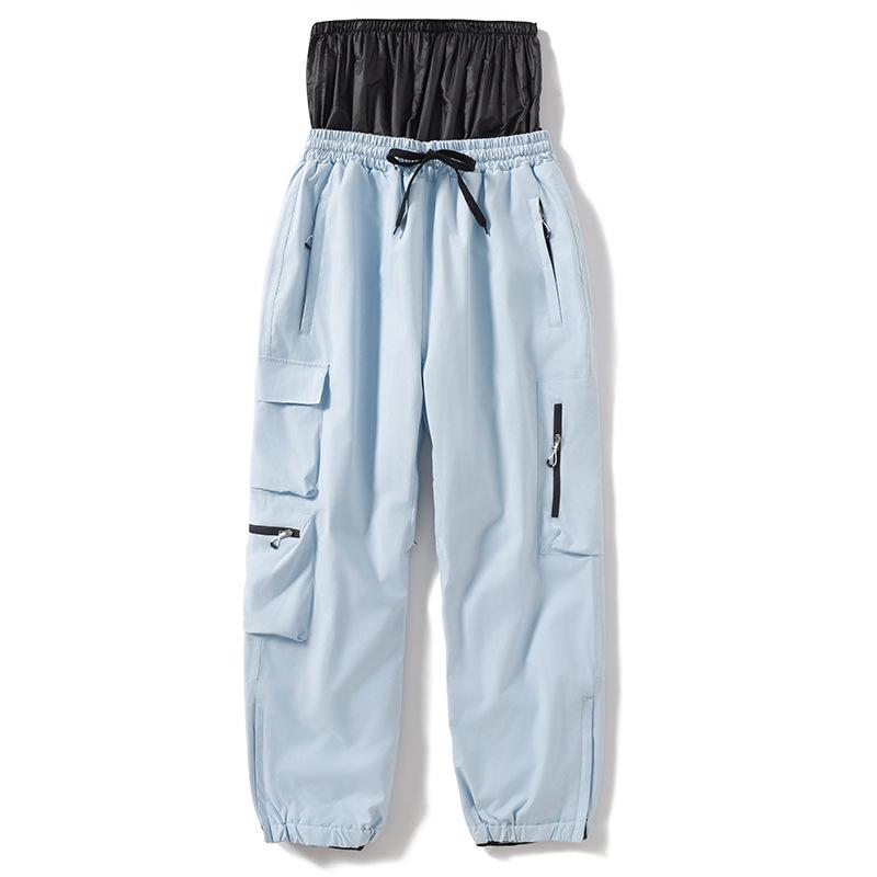 Unisex Ski Pants 2024-25: Windproof, Waterproof, Insulated for Outdoor Snowboarding