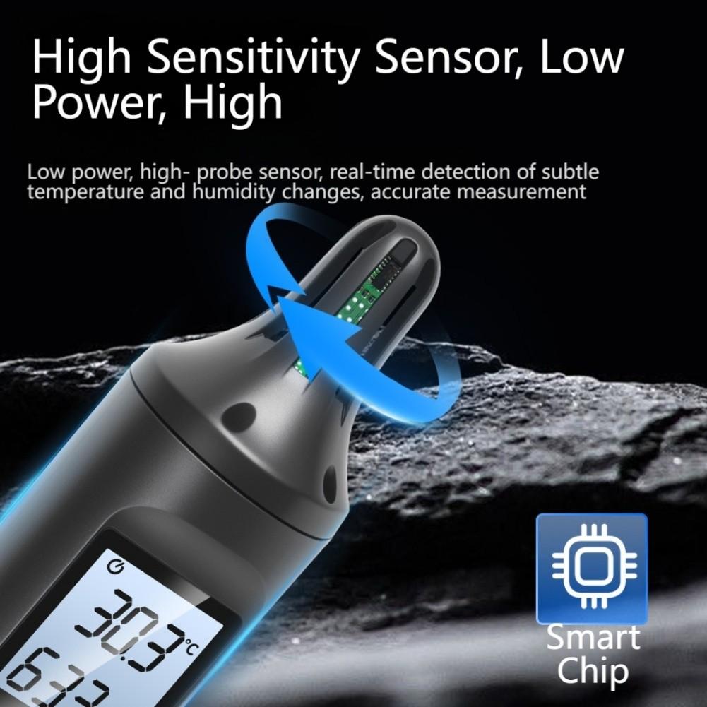 Digital Thermometer Hygrometer Temperature Meter Compact Portable Design
