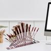 Acrylic Makeup Brush Holder Hair Chopsticks Organizer Large Capacity Transparent Arched Acrylic Display