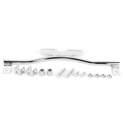 Aluminum Alloy Motorcycle Front Bumper Bracket Fog Light Mount Support Fit for HondaSilver