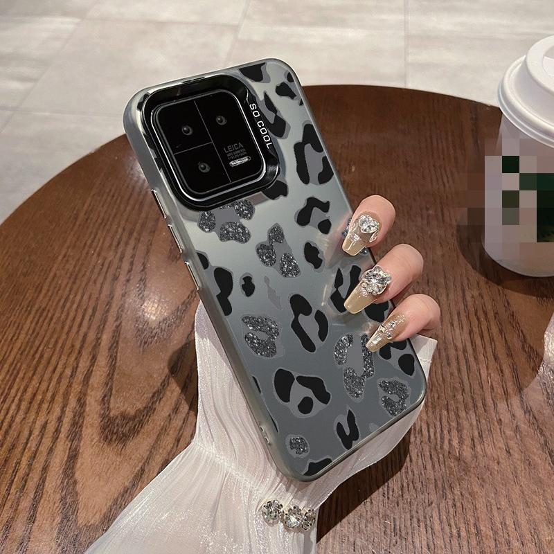 

Чехол Heart Leopard для iPhone 16 Samsung A55 A35 M35 S24 FE Xiaomi Redmi Note 13 Pro 14C Huawei Honor 200, противоударный бампер для телефона с защитой от царапин Samsung S24 FE