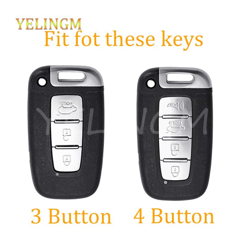 Car Remote Key Case Cover For Hyundai Solaris Hb20 Veloster Sr Ix35 Accent Elantra I30 For Kia Rio Forte K2 K3 K5 Sportage Tpu