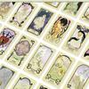Celestial Journey Tarot : Elegant Art Nouveau Illustration Deck 10.3*6cm - 78-Card Divination Kit