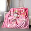 1pc Sailor Moon Flannel Blanket [Cozy Throw Blanket] For Sofa, Bed, Travel, Camping, Livingroom, Office, Couch, Chair, And Bed