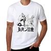 T-Shirt LUPIN abbigliamento vintage asciugatura rapida t-shirt bianche da uomo